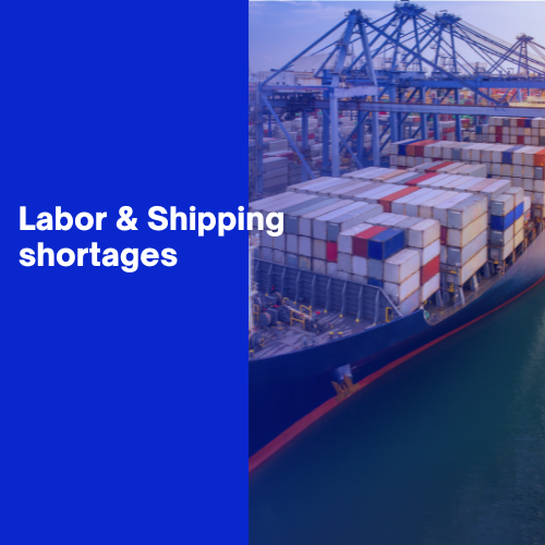 Labor and Shipping shortages